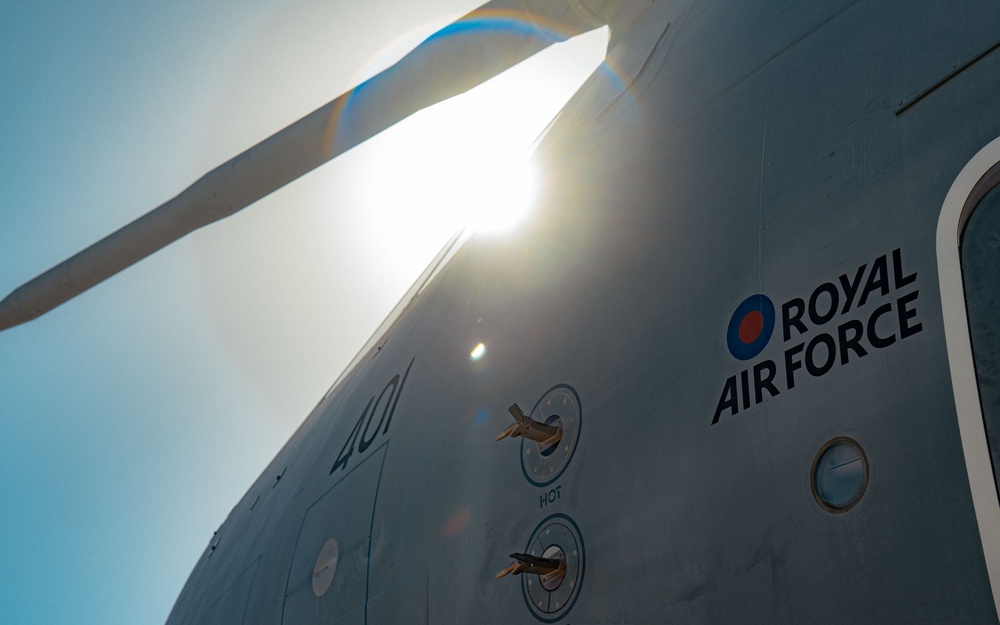 The Royal Air Force supports joint mobility during Emerald Warrior 25.2