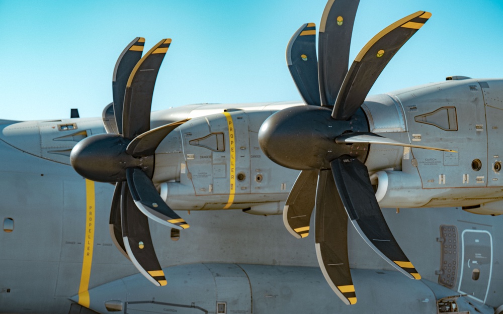 The Royal Air Force supports joint mobility during Emerald Warrior 25.2