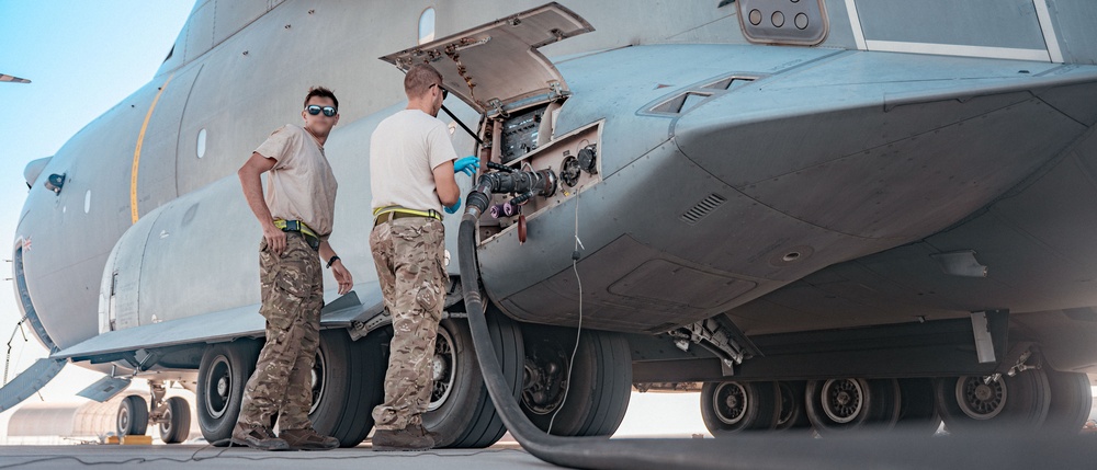 The Royal Air Force supports joint mobility during Emerald Warrior 25.2
