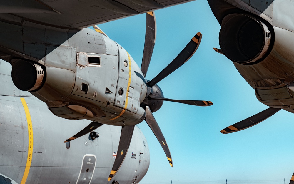 The Royal Air Force supports joint mobility during Emerald Warrior 25.2