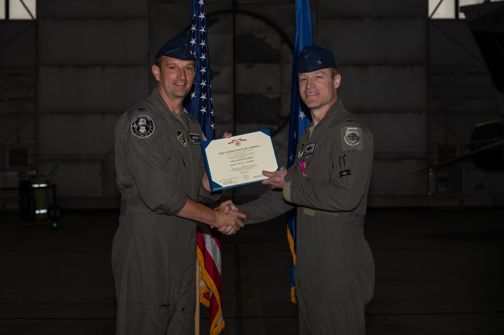 354th OG Change of Command