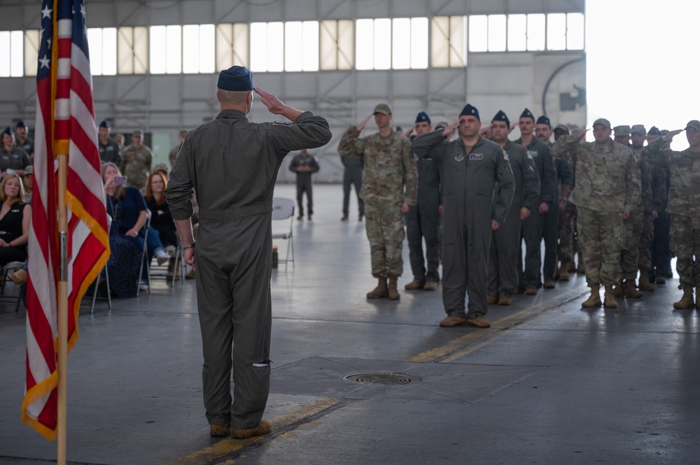 354th OG Change of Command