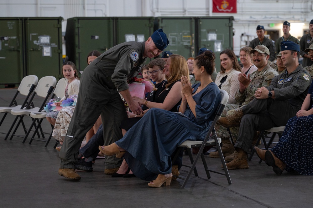354th OG Change of Command