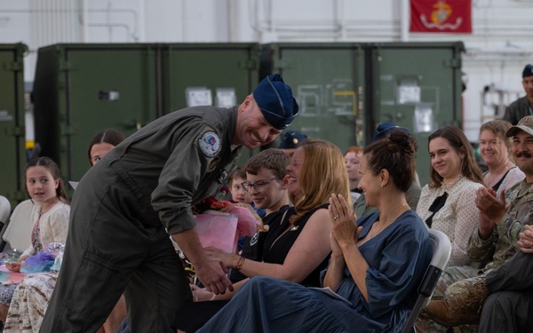 354th OG Change of Command