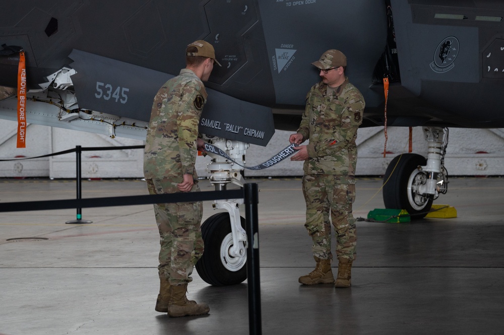 354th OG Change of Command