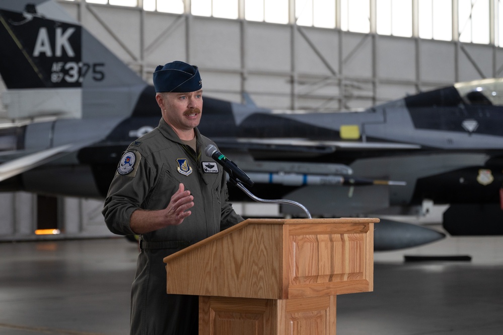 354th OG Change of Command