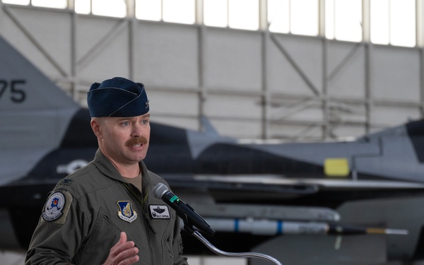 354th OG Change of Command