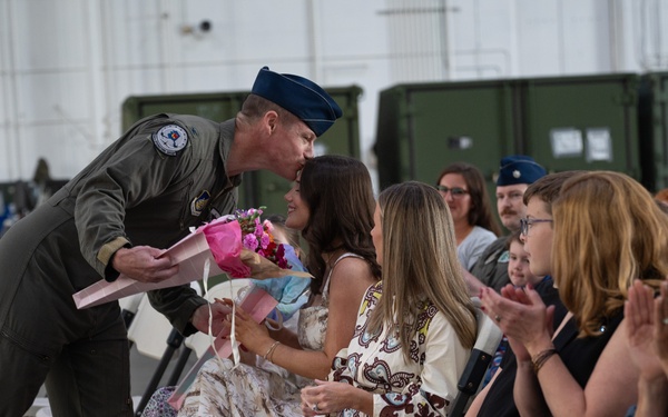 354th OG Change of Command