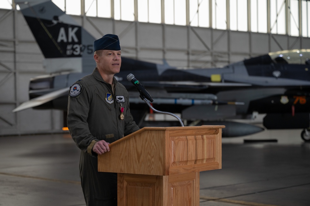 354th OG Change of Command