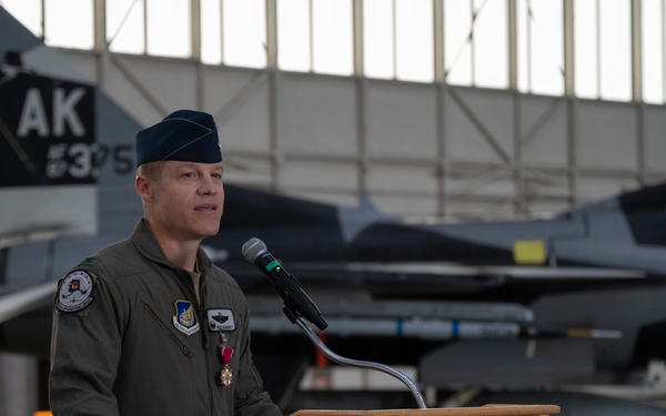 354th OG Change of Command