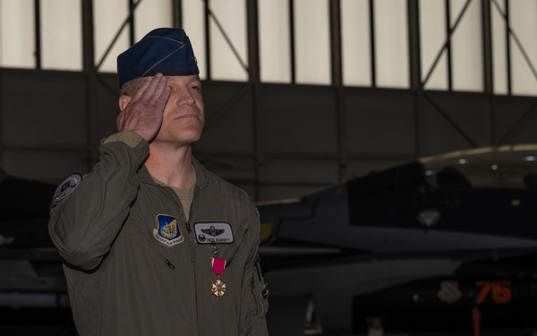 354th OG Change of Command