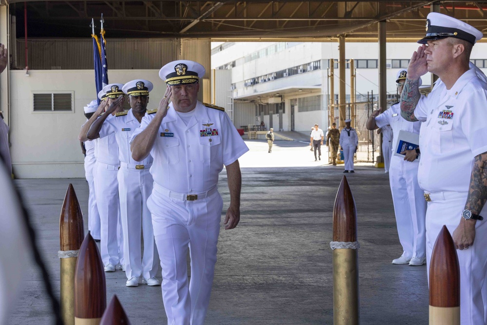 CNRH Holds Change of Command Ceremony