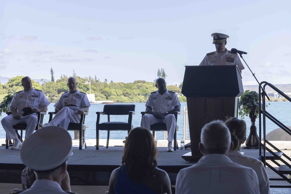 CNRH Holds Change of Command Ceremony
