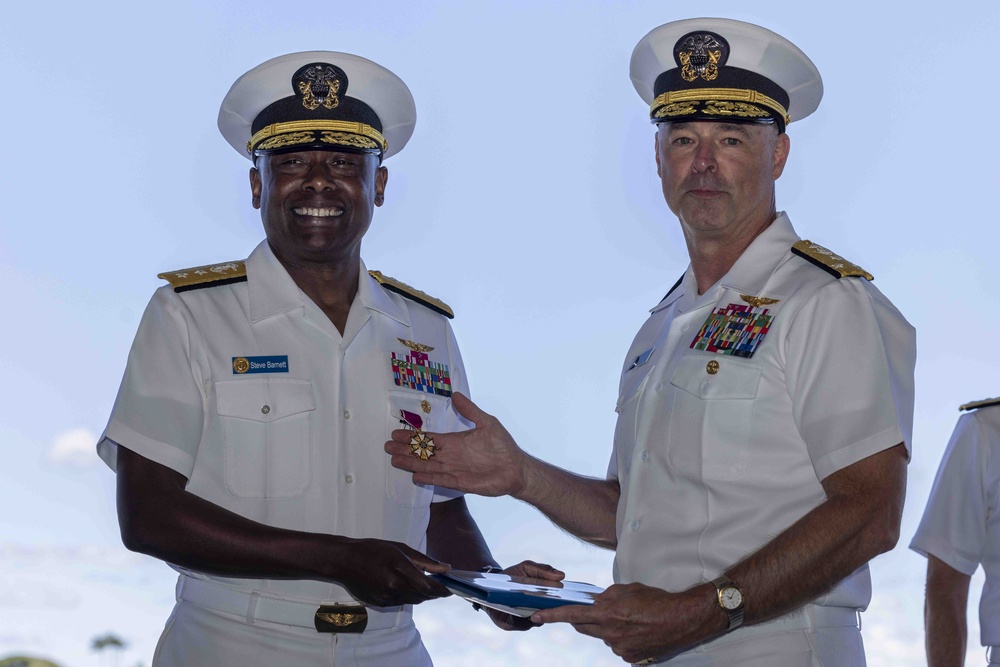 CNRH Holds Change of Command Ceremony