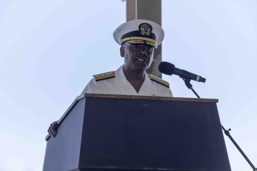 CNRH Holds Change of Command Ceremony