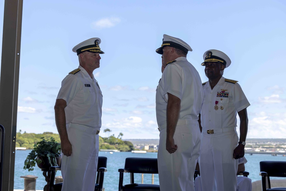 CNRH Holds Change of Command Ceremony