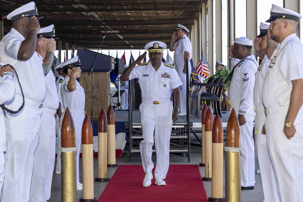 CNRH Holds Change of Command Ceremony