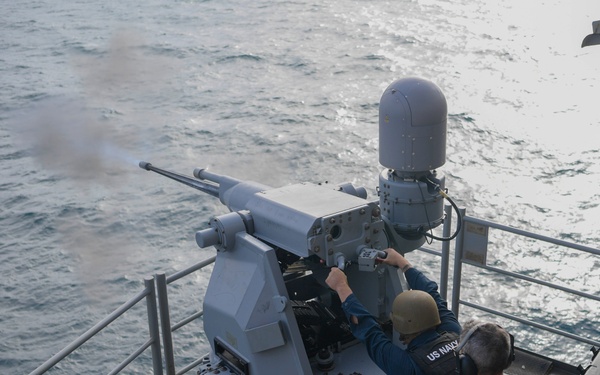 MKI Mark 38 Gunshoot