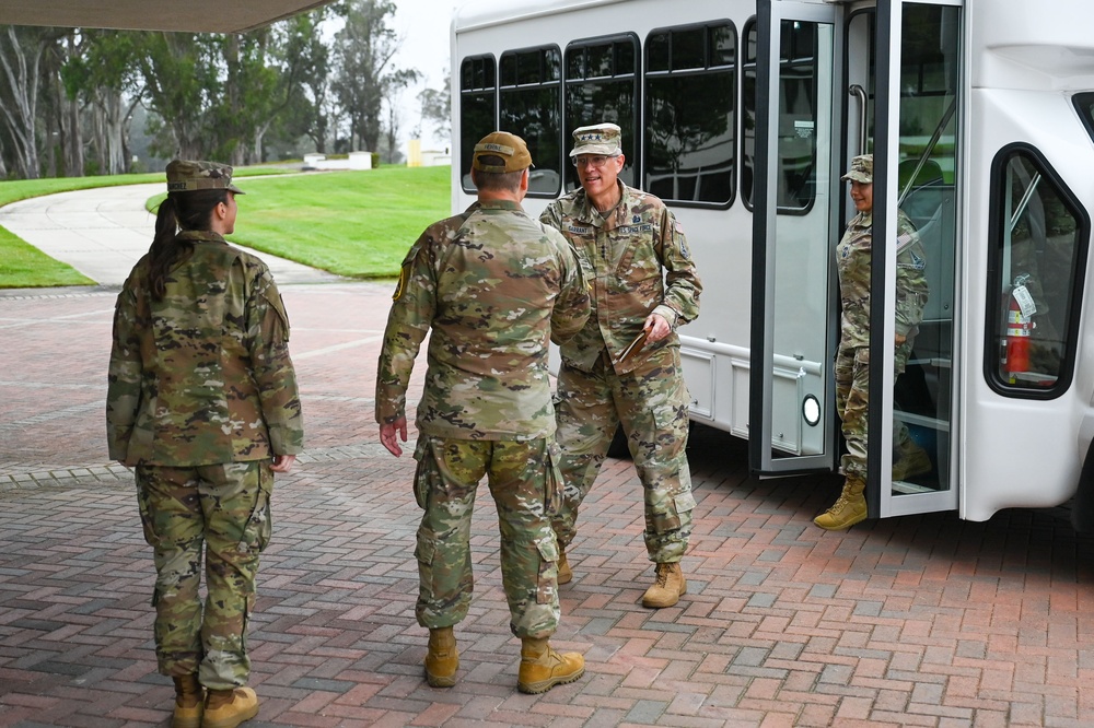 Lt. Gen. Garrant Visits Vandenberg