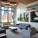 The Entry Lounge of a New Bachelor Officer Quarters on Marine Corps Base Camp Blaz