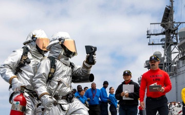 Makin Island Flight Deck Drills