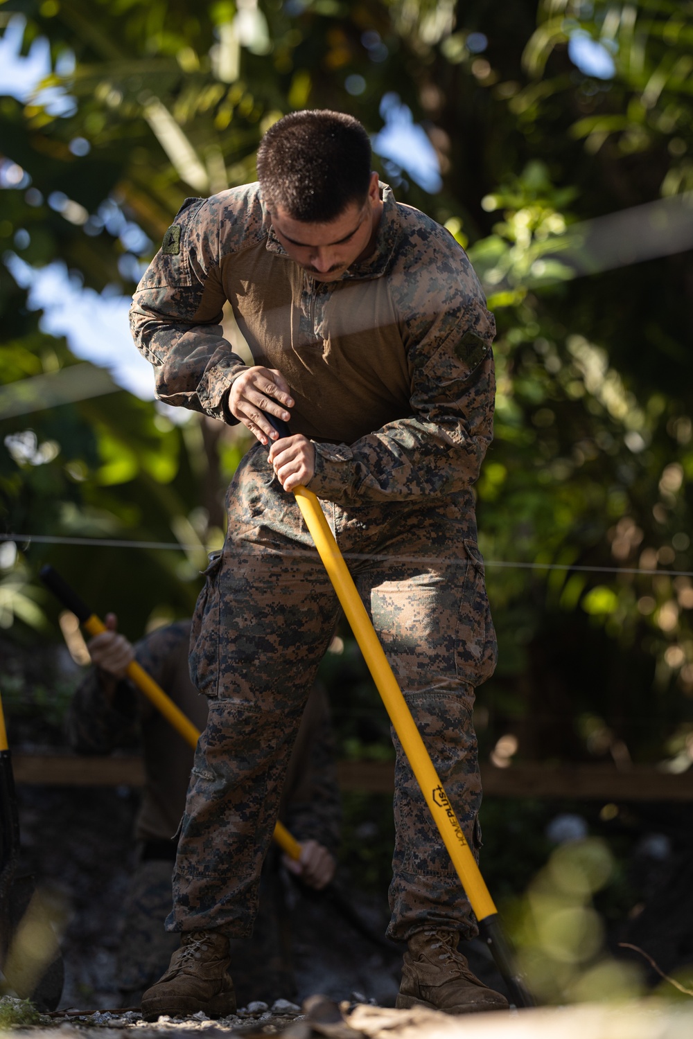 Koa Moana 25 Marines Support Renovations at Chuuk and Xavier High Schools