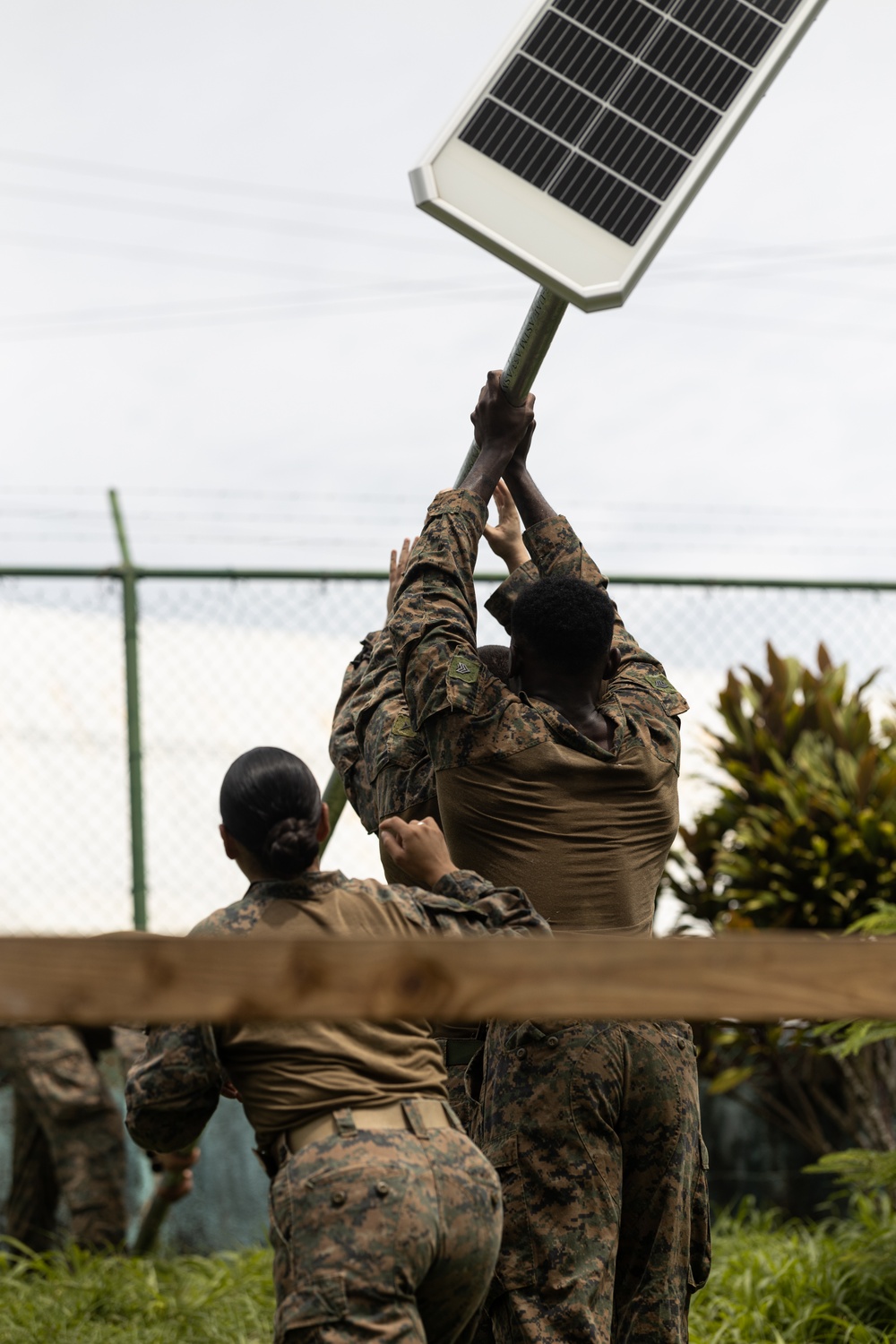 Koa Moana 25 Marines Support Renovations at Chuuk and Xavier High Schools