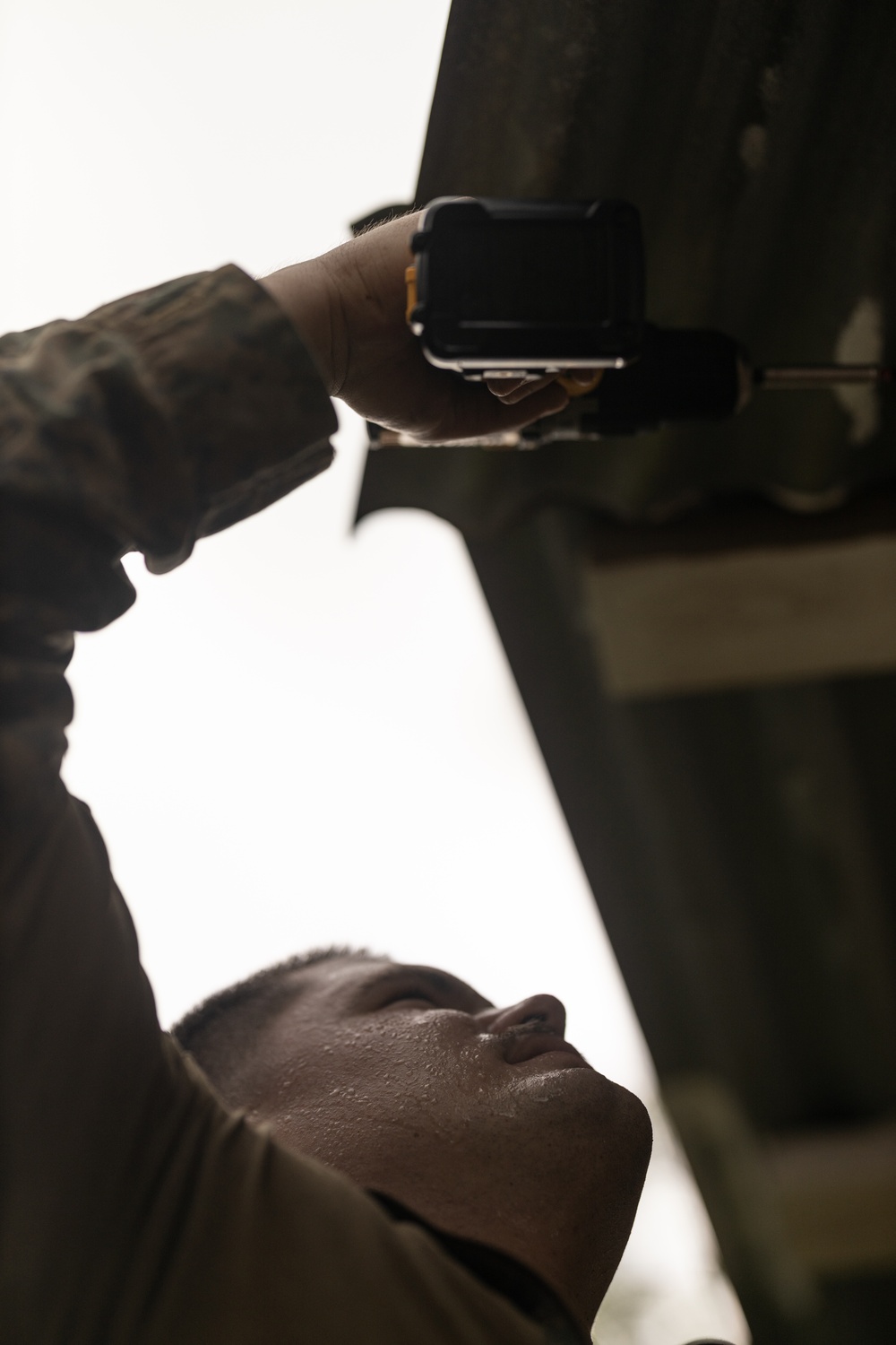 Koa Moana 25 Marines Support Renovations at Chuuk and Xavier High Schools