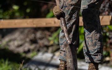 Koa Moana 25 Marines Support Renovations at Chuuk and Xavier High Schools