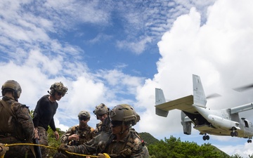 U.S. Marine Force Reconnaissance Company Casualty Evacuation Training