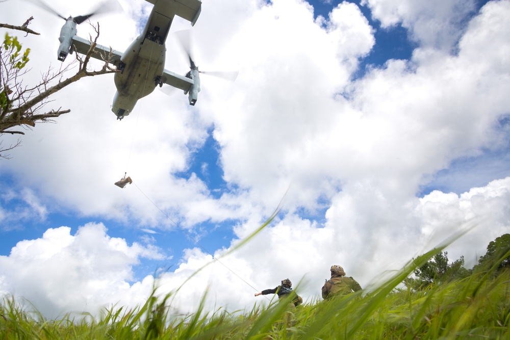U.S. Marine Force Reconnaissance Company Casualty Evacuation Training