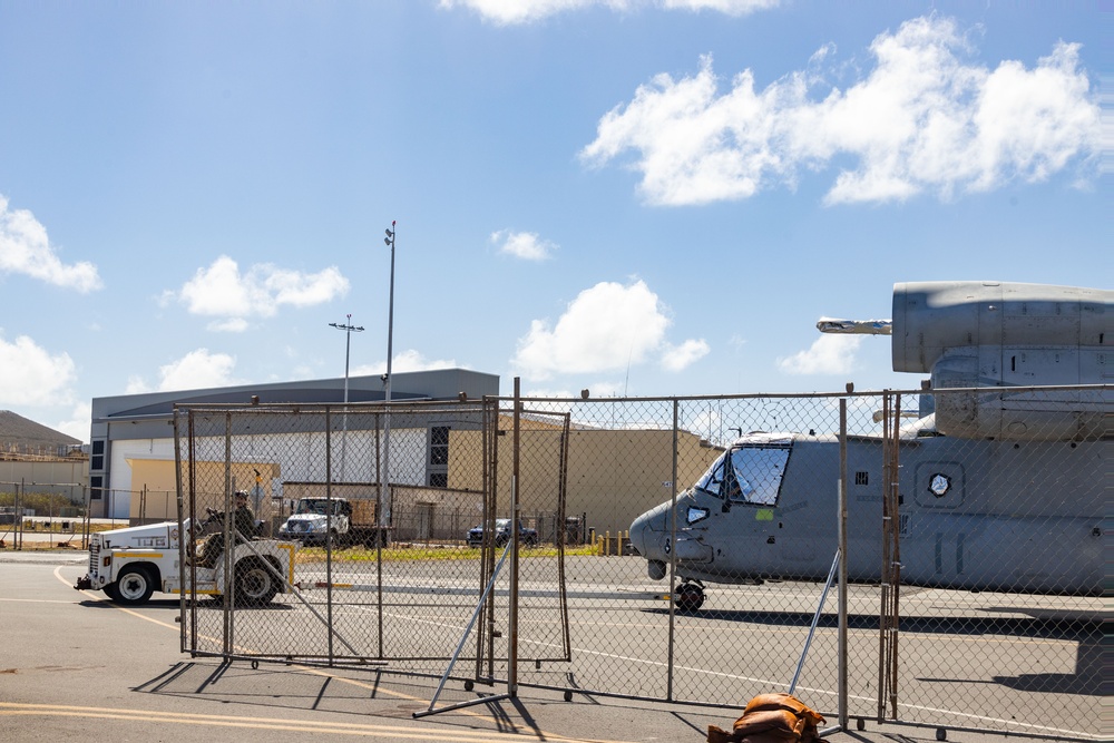 U.S. Marines Stationed at MCBH Prepare for The 2025 Kaneohe Bay Air Show