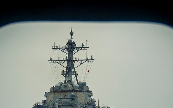 Nimitz Conducts a Replenishment-at-Sea