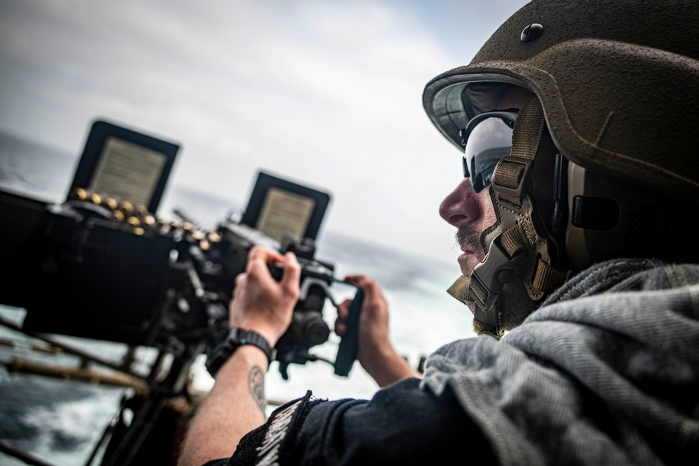 Nimitz Conducts a Live-Fire Exercise