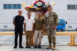 374 CES revives Yokota mikoshi after 5 years