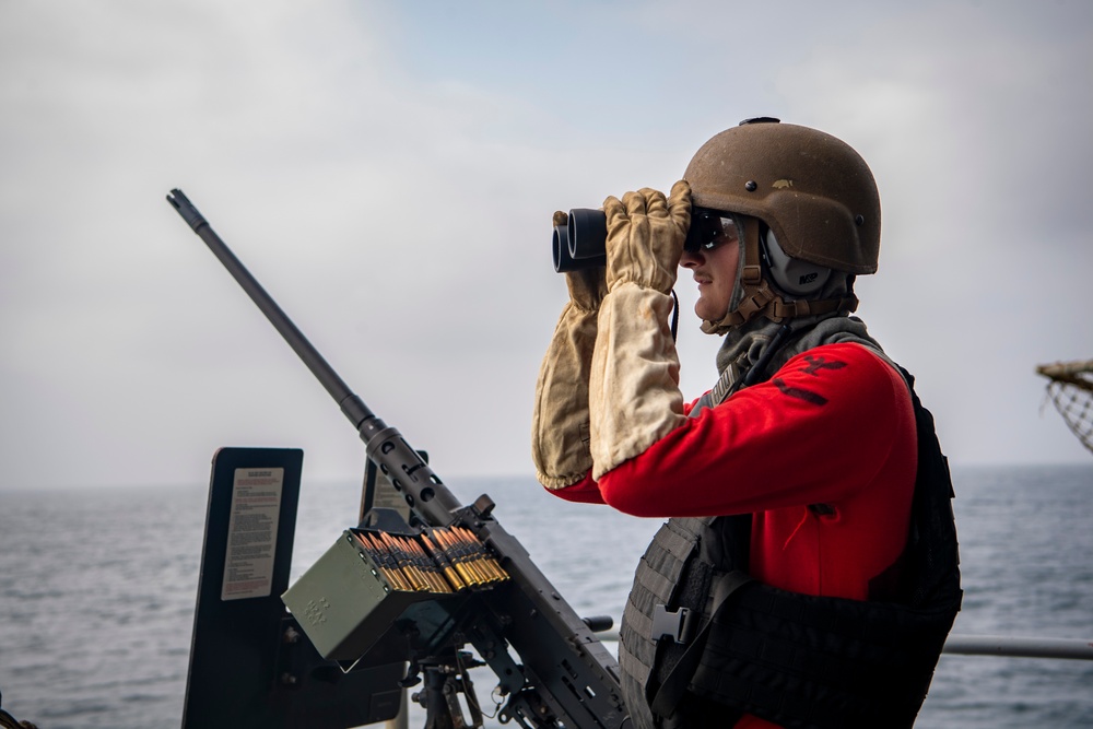 Nimitz Conducts a Live-Fire Exercise