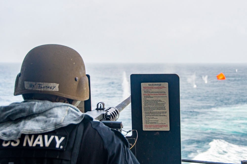 Nimitz Conducts a Live-Fire Exercise