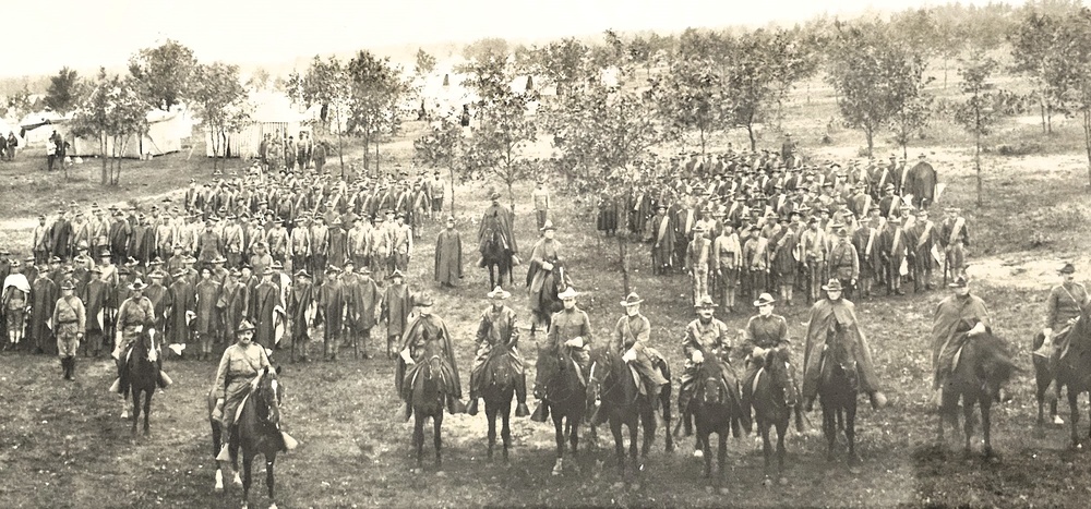 Pre-World War I unit photo donated to Fort McCoy History Center; dates to 1910s