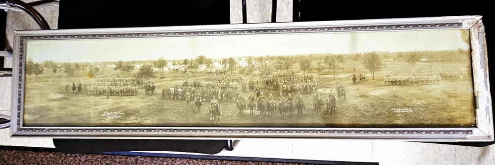 Pre-World War I unit photo donated to Fort McCoy History Center; dates to 1910s