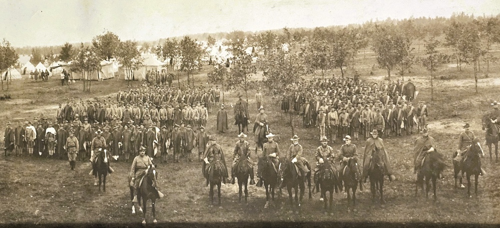 Pre-World War I unit photo donated to Fort McCoy History Center; dates to 1910s