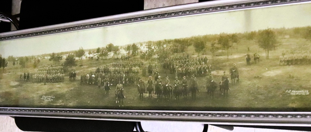 Pre-World War I unit photo donated to Fort McCoy History Center; dates to 1910s