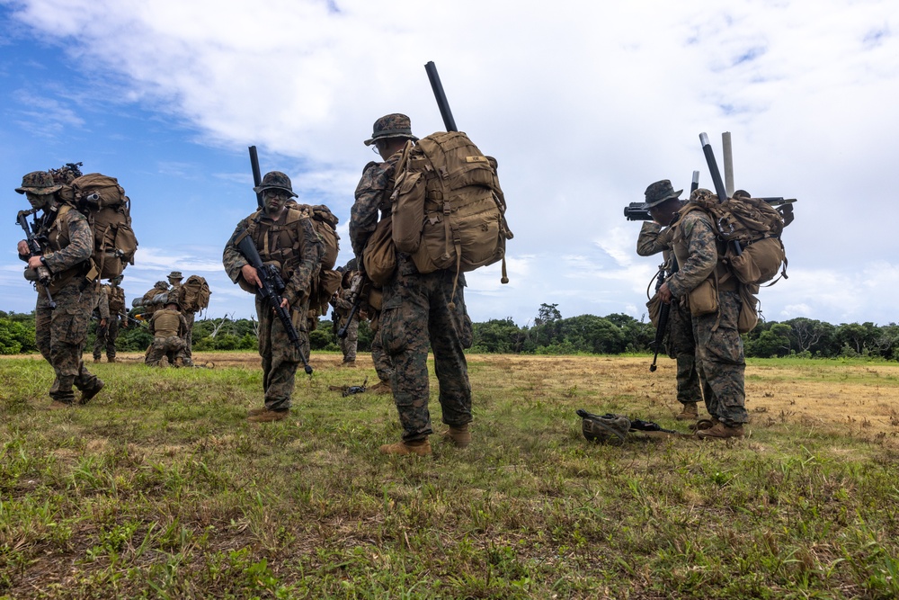 3d Intelligence Battalion Marines conduct training at Jungle Warfare Training Center