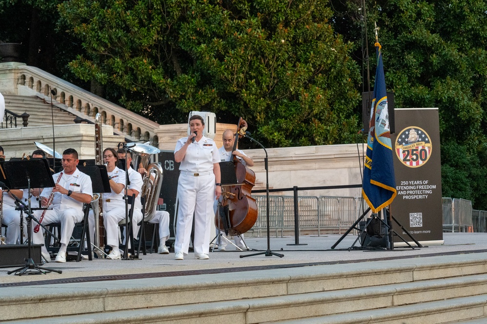 U.S. Navy Band Performs at the Capitol Building