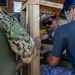 Pacific Partnership 2025 multinational service members construct a ramp in Lae, Papua New Guinea, August 2025