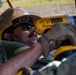 Pacific Partnership 2025 multinational service members construct a ramp in Lae, Papua New Guinea, August 2025