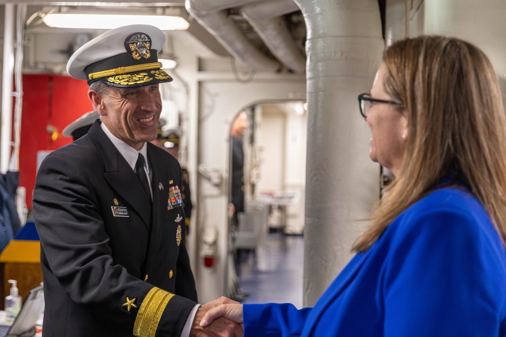 USS Frank Cable hosts reception for 80th anniversary of Victory in the Pacific Day