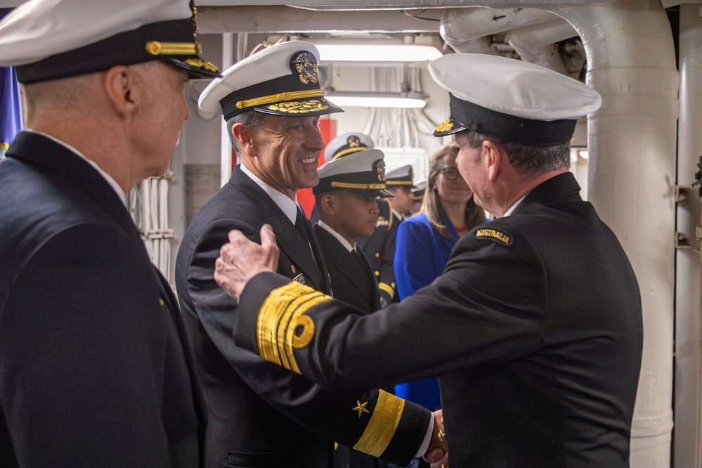 USS Frank Cable hosts reception for 80th anniversary of Victory in the Pacific Day