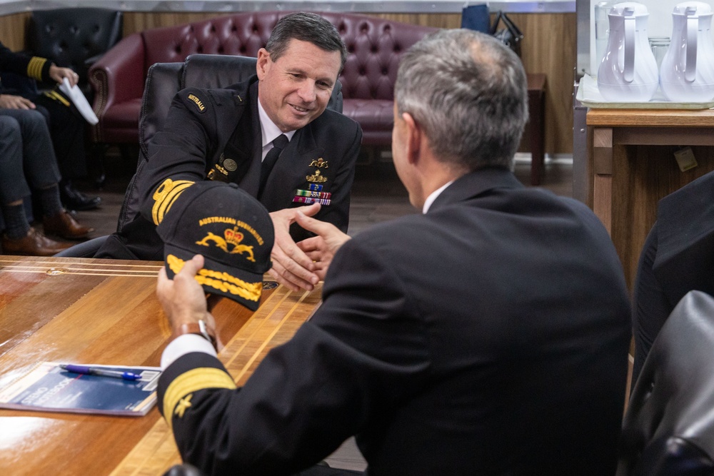 USS Frank Cable hosts reception for 80th anniversary of Victory in the Pacific Day