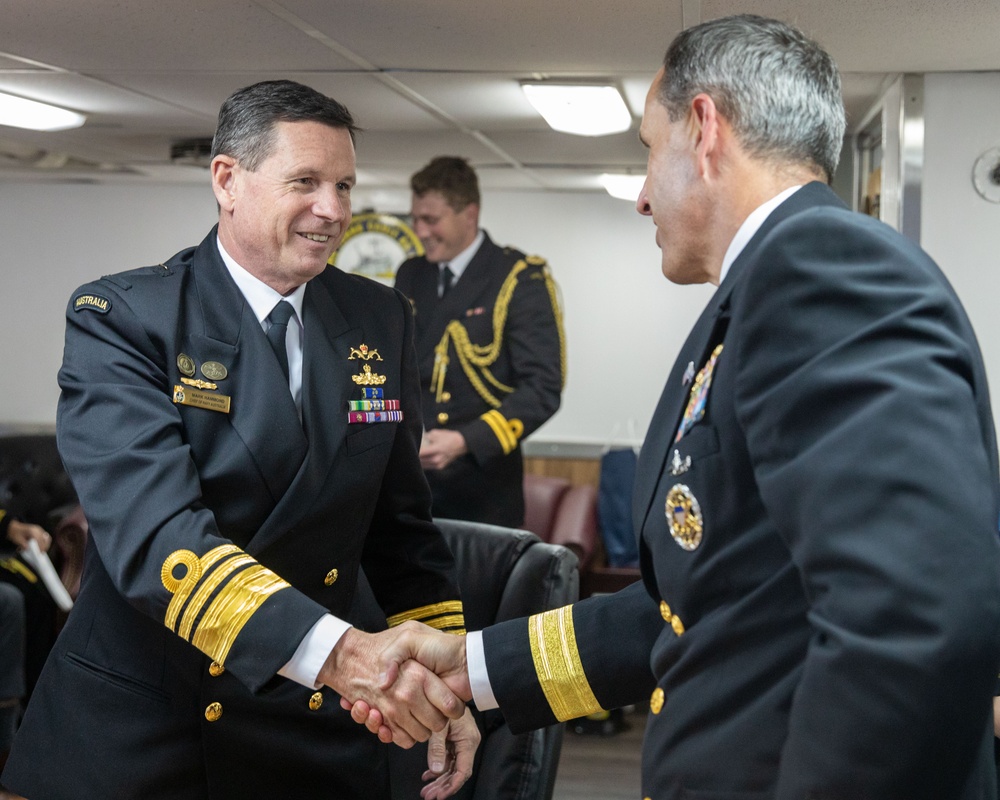 USS Frank Cable hosts reception for 80th anniversary of Victory in the Pacific Day
