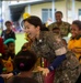 Pacific Partnership 2025 Multinational Servicemembers Play Games with local children in Lae, Papua New Guinea, August 2025
